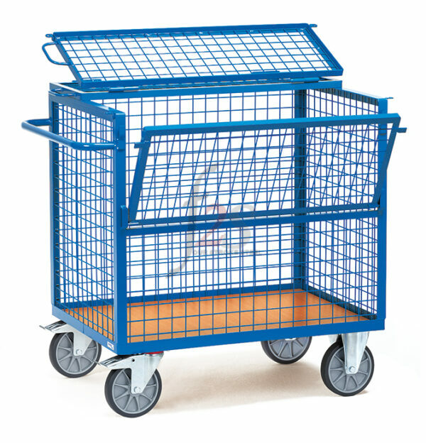 Chariot caisse en treillis